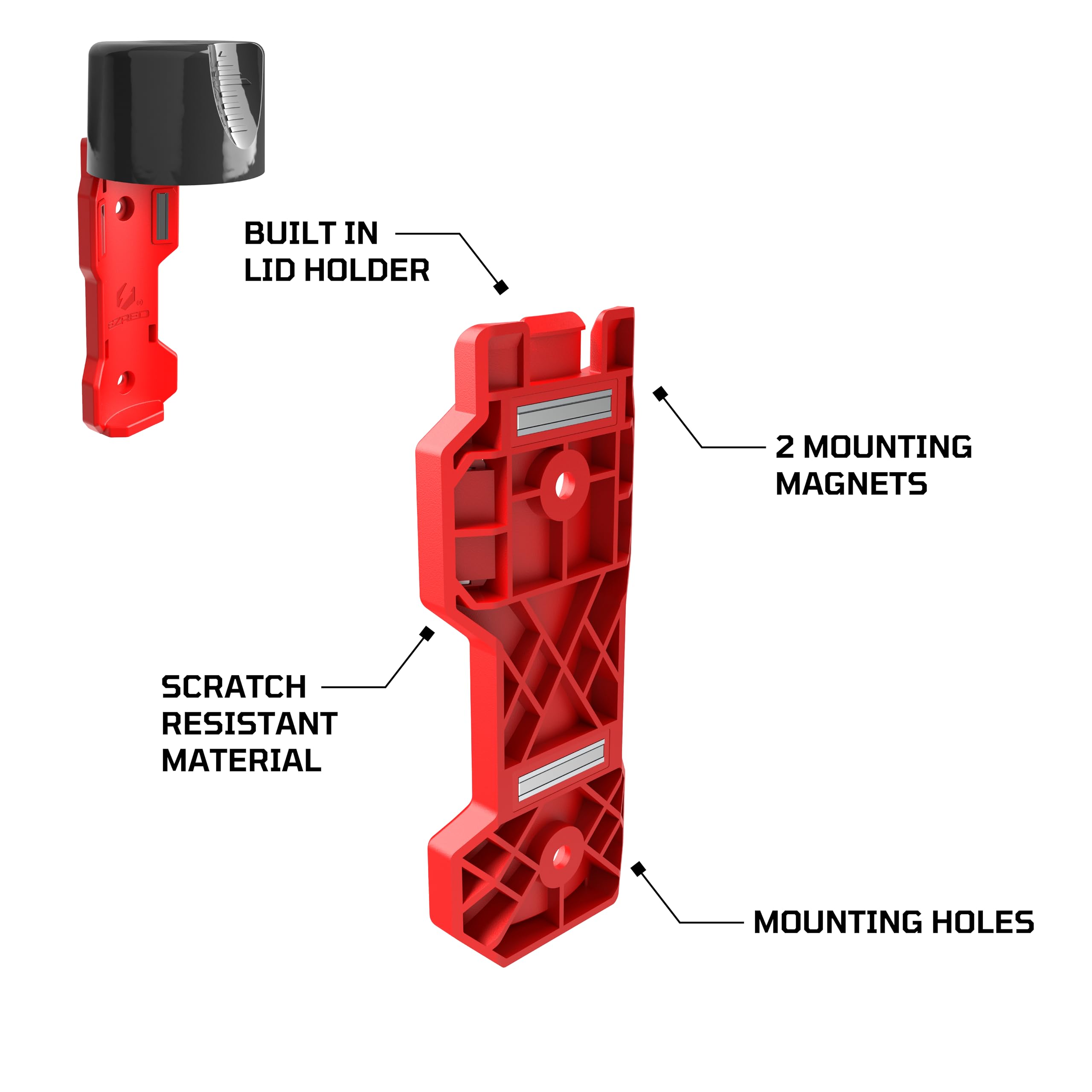 Spray 関連グッズ Amazon｜EZRED 磁気スプレー缶ホルダー 3個パック 柔軟で傷つか